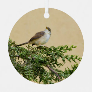 Sparrow metal tree decoration