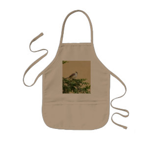 Sparrow Postcard Kids Apron