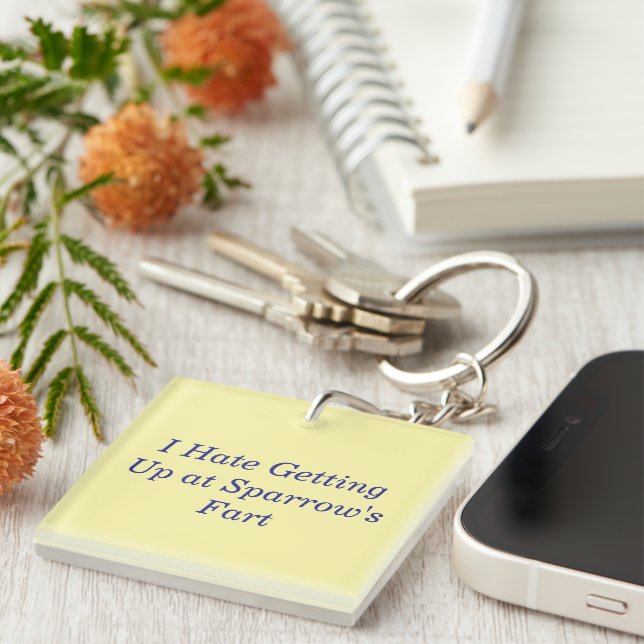Sparrow's Fart Key Ring (Front Right)