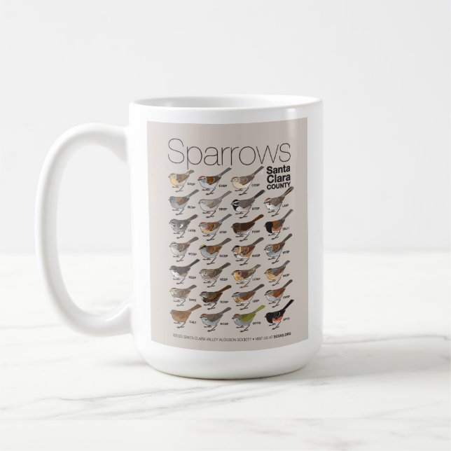 Sparrows Mug (Left)