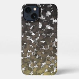 Sparse Leaves Camo iPhone Case