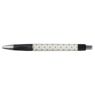 Sparse Polka Dots on Antique White