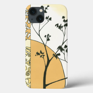 Sparse Tree Silhouette by Megan Meagher iPhone 13 Case