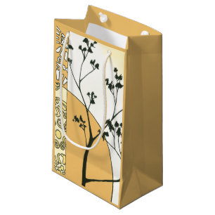 Sparse Tree Silhouette by Megan Meagher Small Gift Bag