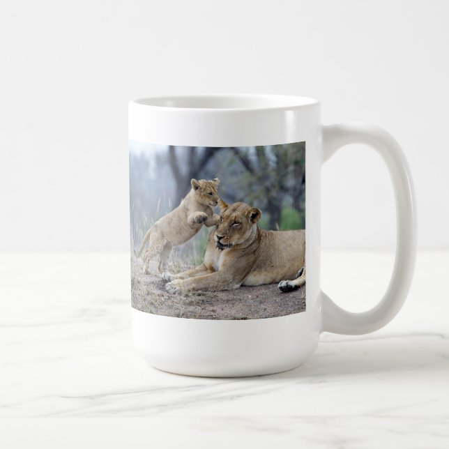 Sparta Cubs Playing Coffee Mug (Right)