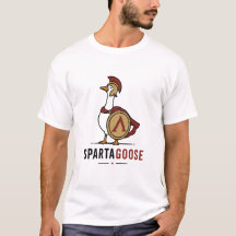 Spartagoose – Funny Spartan Goose Pun
