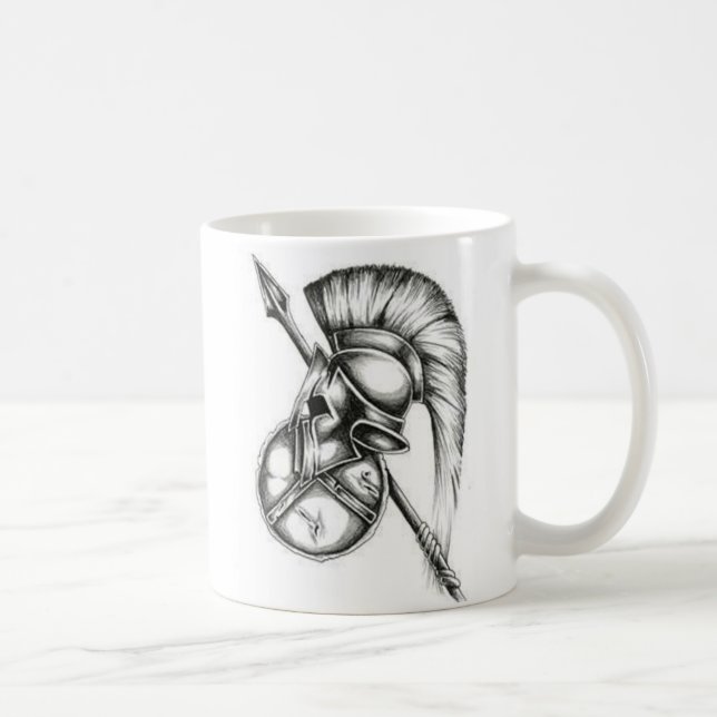 Spartan Coffee Cup (Right)