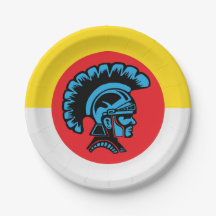 Spartan Fever - Paper Plates