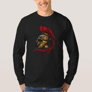 Spartan Greek Roman History Buff Past Warrior Glad T-Shirt