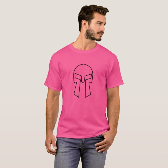 Spartan Helmet - Men's Basic Dark T-Shirt (Front Full)
