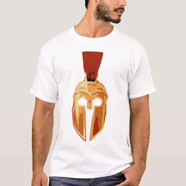 Spartan Helmet T-Shirt (Front)