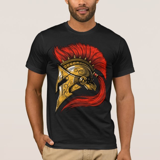Spartan Helmet T-Shirt (Front)