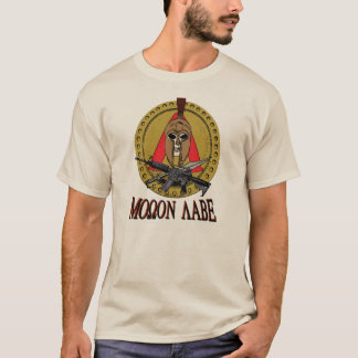 Spartan Molon Labe Poster Rd Shirt