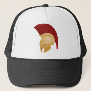 Spartan or Trojan helmet Trucker Hat