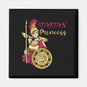 Spartan Princess Sparta Warrior Gladiator Soldier Magnet