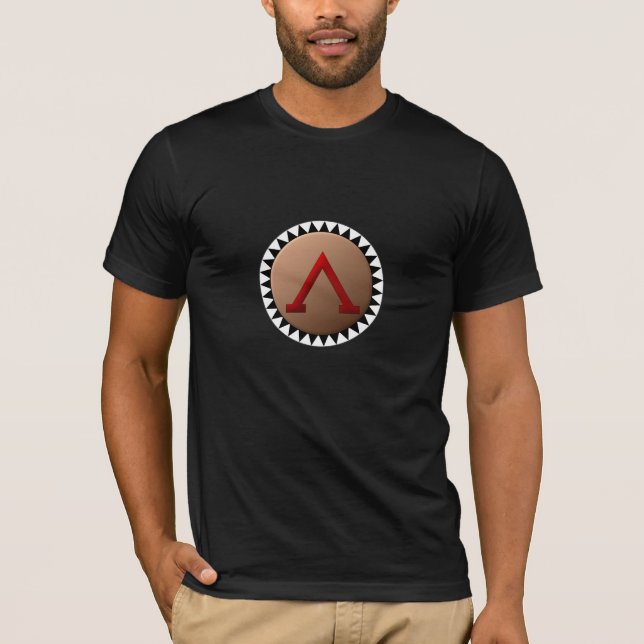 Spartan Shield Mens T-Shirt (Front)