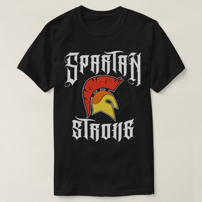 Spartan Strong  2 T-Shirt (Design Front)
