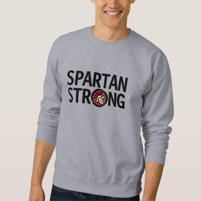 Spartan Strong. Personalised Sweatshirt (Front)
