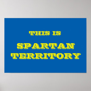 Spartan Territory Poster