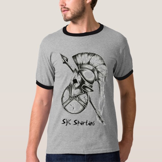Spartan Two Colour Short Sleeve T-Shirt (Front)