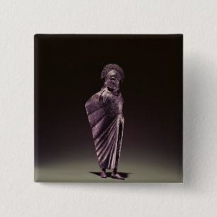 Spartan warrior 15 cm square badge