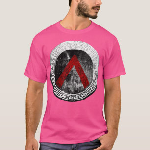 Spartan Warrior Lambda Shield T-Shirt