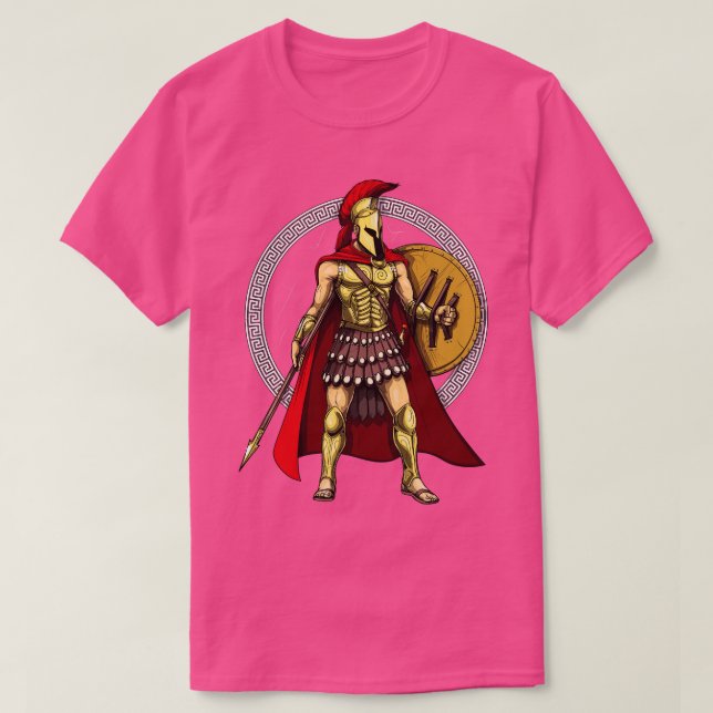 Spartan Warrior T-Shirt (Design Front)