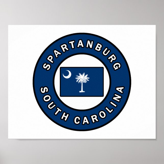 Spartanburg South Carolina Poster (Front)