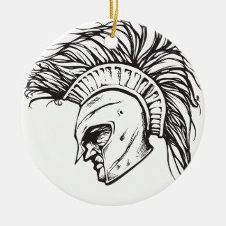 Spartans Ceramic Tree Decoration