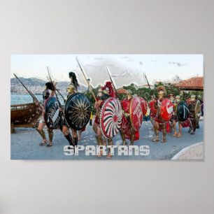 Spartans, Poster