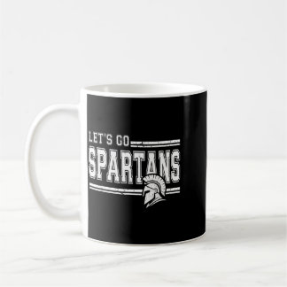 Spartans School Sports Fan Team Spirit Vintage Coffee Mug