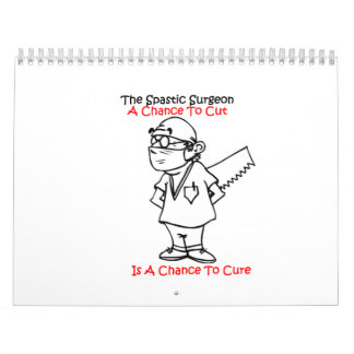 Spastic Surgeon Calendar
