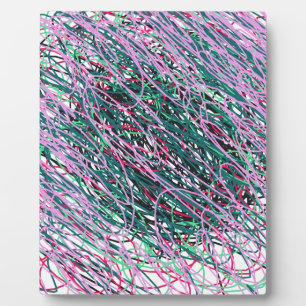 Spastic Yarn Plaque