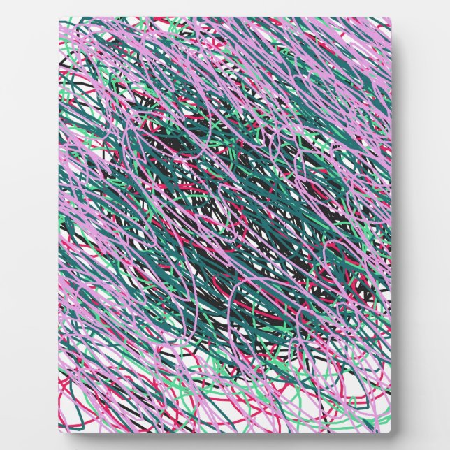 Spastic Yarn Plaque (Front)