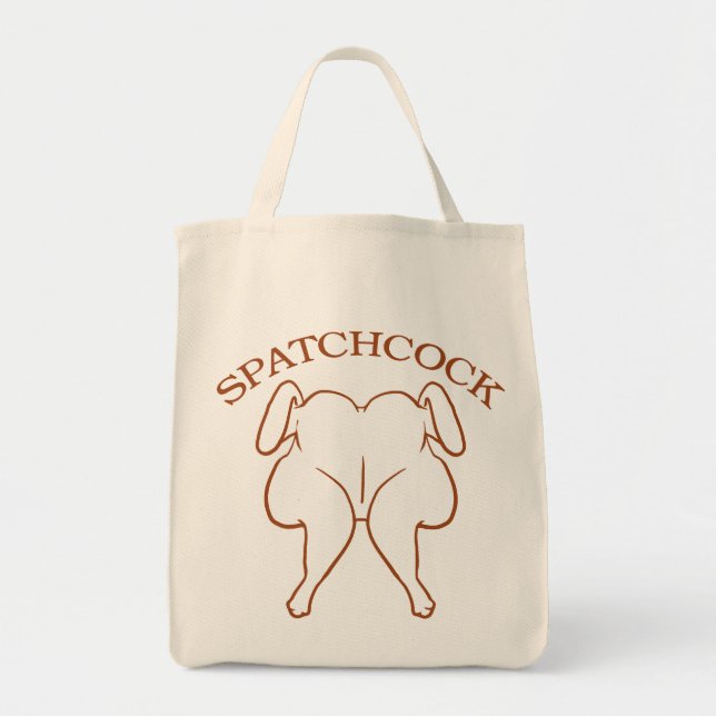 Spatchcock Chicken Tote Bag (Front)