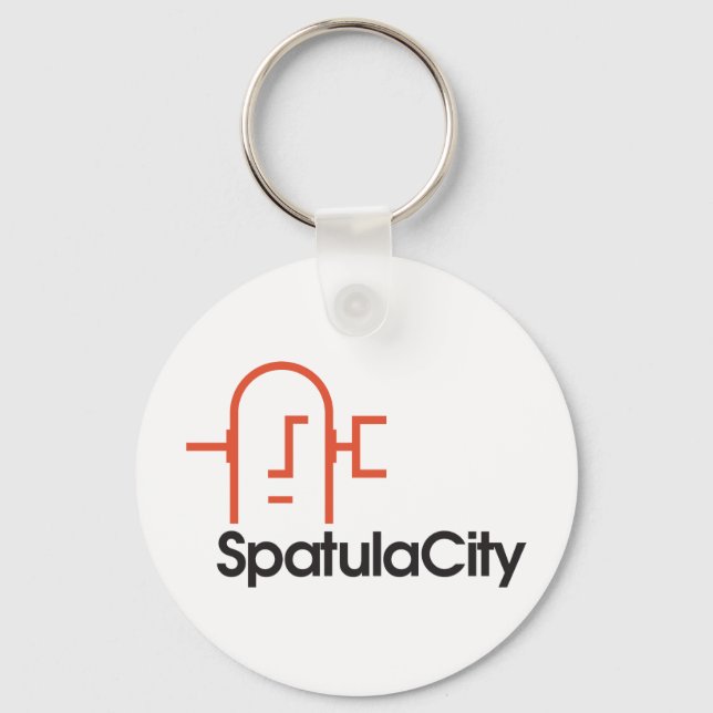 Spatula City Keychain (Front)