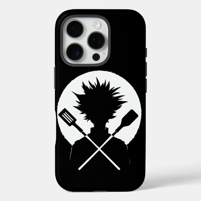Spatulas Funny Cooking Wild Chef Case-Mate iPhone Case (Back)
