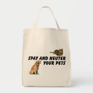 Spay and Neuter Tote Bag