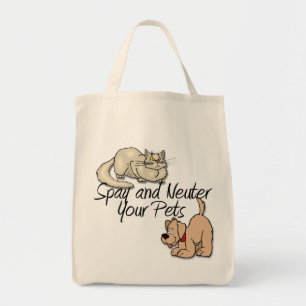 Spay and Neuter Your Pets Tote Bag