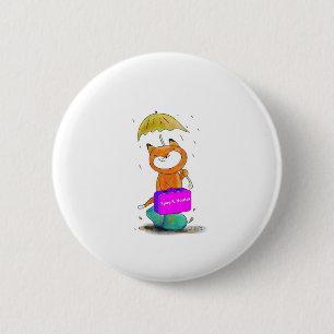 spay n neuter cat 6 cm round badge
