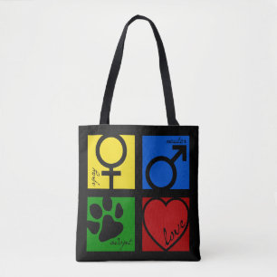 Spay-Neuter-Adopt-Love Tote Bag