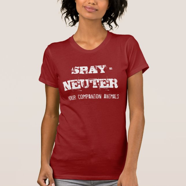Spay-Neuter T-Shirt (Front)