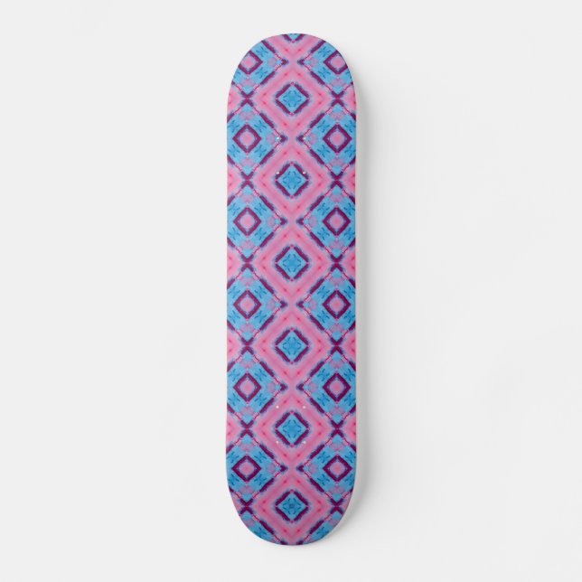 Spazecraft One "Tye Dye" Gum Skateboard (Front)