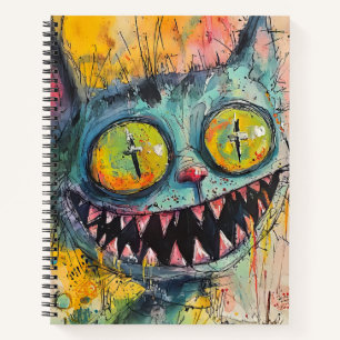 Spazzy Cat  Notebook