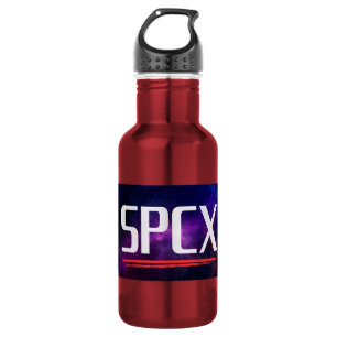 SPCX SpaceX IPO Investor Design Space Stock 532 Ml Water Bottle