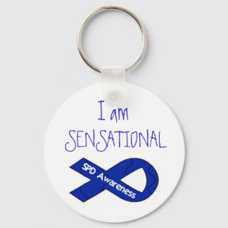 SPD Awareness I Am Sensational Keychain