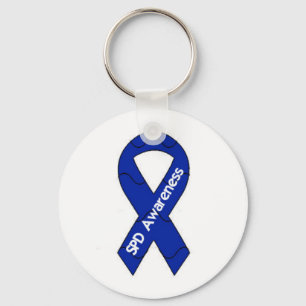 SPD Awareness Ribbon Keychain