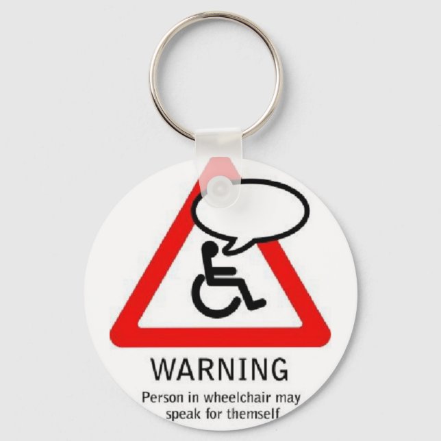 speak1 custom key ring (Front)