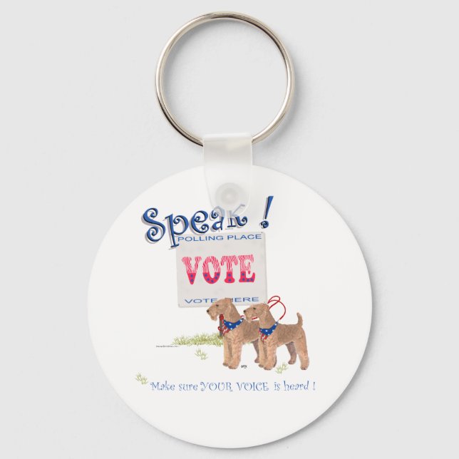 Speak ! key ring (Front)