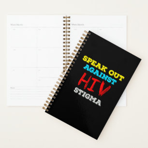 Speak Out Against HIV Stigma - AIDS Awareness Planner